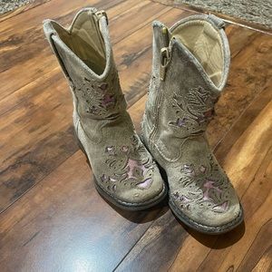 Toddler girls cowboy boots